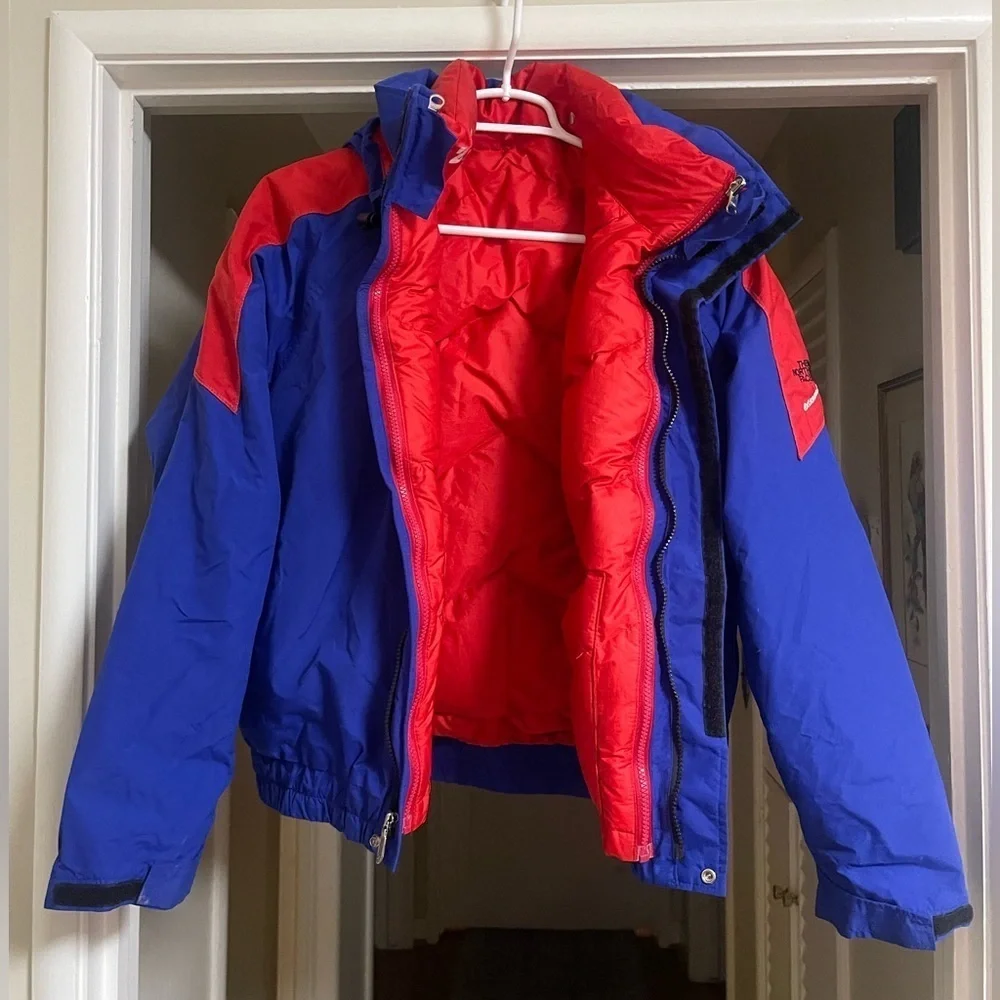 Vintage The North Face GorTex jacket with zip out puffer vest. 2 in 1 EUC